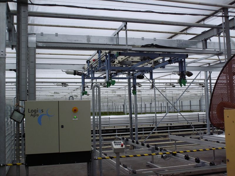 voorbeeld leerling B olie Automatic Greenhouse Overhead Cranes